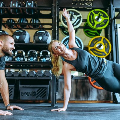 Training im Fitnessstudio von MYGYM Boutique